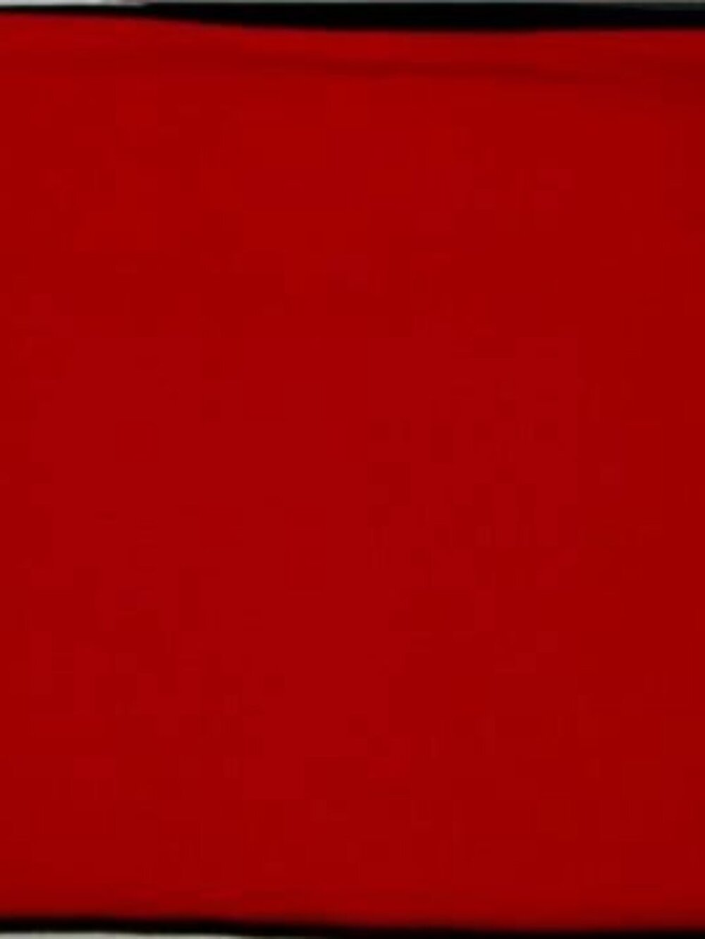 SOLID RED Cotton Quilting Fabric 45" wide x 2 7/8 yards long